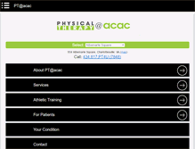 Tablet Screenshot of acacpt.com
